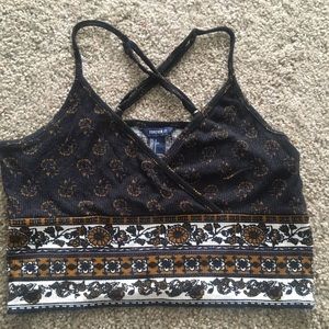 Boho crop top
